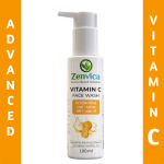Zenvica Face Wash with Advanced Vitamin C | Gentle Brightening Cleanser with Aloe Vera & Citrus Extracts | 100 ml